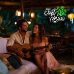 Just Relax Neon Sign for Man Cave Decor