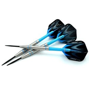CUESOUL 85% Tungsten Steel Tip Dart Set - Blue