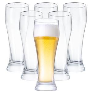 Set of 6 Beer Glasses for the Man Cave