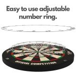 Viper Shot King Steel Tip Dartboard Set