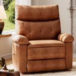 PU Leather Manual Recliner Chair for Relaxing