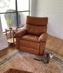 PU Leather Manual Recliner Chair for Relaxing