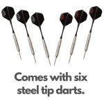 Viper Shot King Steel Tip Dartboard Set