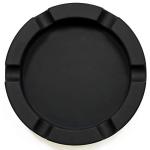 Large 9" Unbreakable Silicone Cigar Ashtray - Black