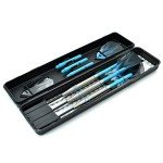 CUESOUL 85% Tungsten Steel Tip Dart Set - Blue