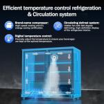 BINGERMA 7.4 Cu.ft. Back Bar Cooler Refrigerator