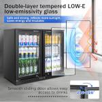 BINGERMA 7.4 Cu.ft. Back Bar Cooler Refrigerator