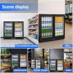 BINGERMA 7.4 Cu.ft. Back Bar Cooler Refrigerator