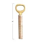 Brass Handle Bottle Opener by Creative Co-Op