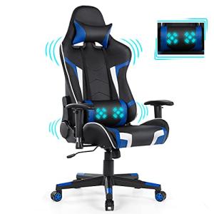 Comfortable Gaming Chair with Massage and Support