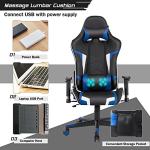 Comfortable Gaming Chair with Massage and Support