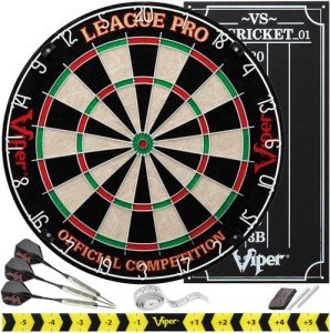 Viper League Pro Dartboard Starter Set with Darts
