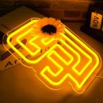 Balanar Baseball Neon Sign for Man Cave Decor