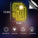 Balanar Baseball Neon Sign for Man Cave Decor