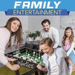 SereneLife Foldable Foosball Table for Game Night