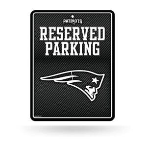 New England Patriots Carbon Fiber Parking Sign