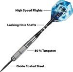 Fat Cat 80% Tungsten Steel Tip Darts Set
