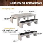 Monteray 7' Pool Table with Dining Top & Accessories