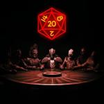 Dimmable Dice Neon Sign for Game Rooms