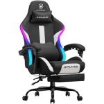 GTRACING RGB Gaming Chair with Foot Rest