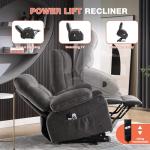 Power Lift Recliner Chair with Massage & Heat