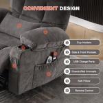 Power Lift Recliner Chair with Massage & Heat