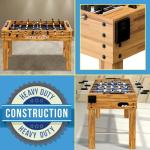 48in Adjustable Foosball Table for Man Cave