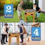 48in Adjustable Foosball Table for Man Cave