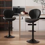Modern Swivel Bar Stools Set of 2