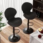 Modern Swivel Bar Stools Set of 2