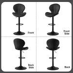 Modern Swivel Bar Stools Set of 2
