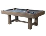 Smoky Mountain 7' Pool Table with Hardwood Frame