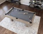 Smoky Mountain 7' Pool Table with Hardwood Frame