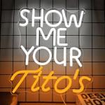 Titos Neon Sign for Your Man Cave