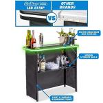 GoBar Portable LED Bar Table with Carrying Case