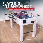 GoSports 48-Inch Foosball Table with Cup Holders