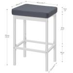Stylish 24.8-Inch Bar Stools for Any Space