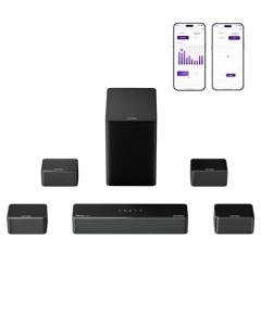 7.1 Surround Sound System with Dolby Atmos and Subwoofer