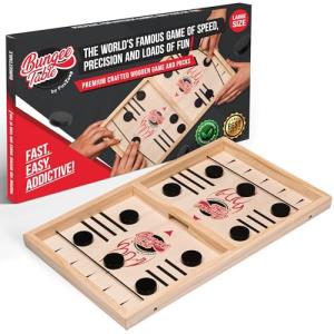 Bungee Table Fast Sling Puck Game for Fun