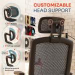 Ergonomic High Back Office Chair for Comfort