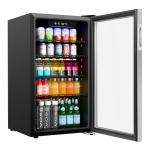 KoolMore 18" Beverage Refrigerator with Stainless Steel Trim