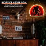 Bigfoot Neon Sign - Dimmable USB Powered Decor