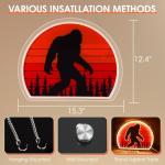 Bigfoot Neon Sign - Dimmable USB Powered Decor