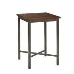 Cabin Creek Hardwood Bistro Table in Chestnut Finish