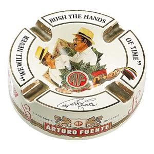 Arturo Fuente Ceramic 4-Finger Ashtray - Classic Cream