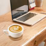 Woven Cotton Coaster Set with Holder - Yellow