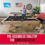 GoSports 7 ft Modern Pool Table with Accessories