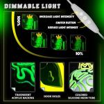 Neon Dollar Sign Light for Man Cave Decor