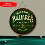 Custom Pool Bar Sign for Man Cave Decor