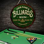 Custom Pool Bar Sign for Man Cave Decor